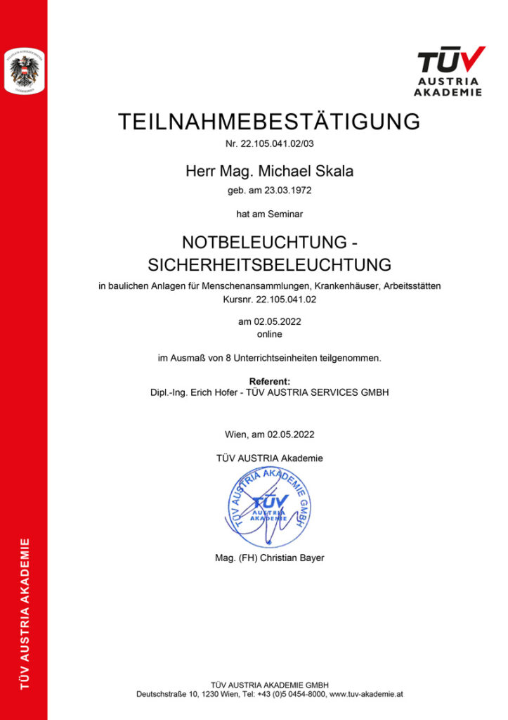 Zertifikat